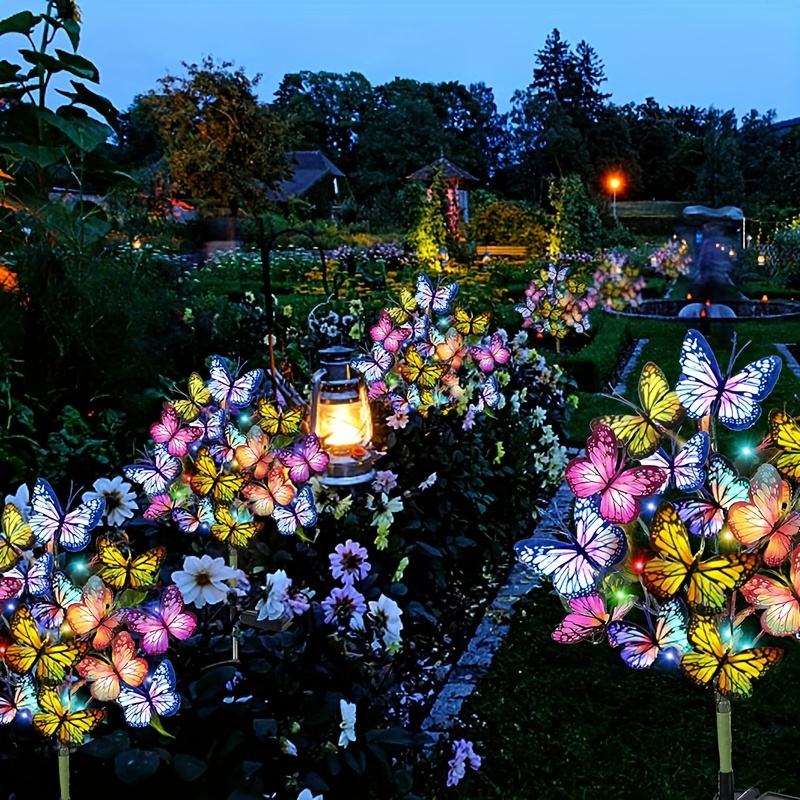 Halo Outdoor Lighting - Güneş LED Kelebek Bahçe Işıkları Su
