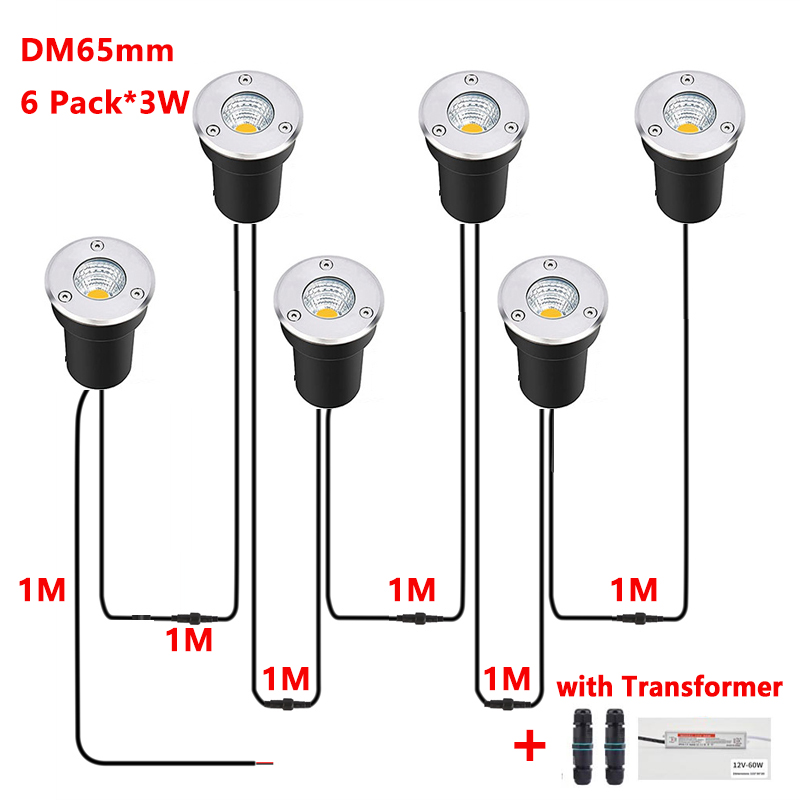Outdoor Lighting Low Voltage - IP67 Su Geçirmez LED Gömme Işık