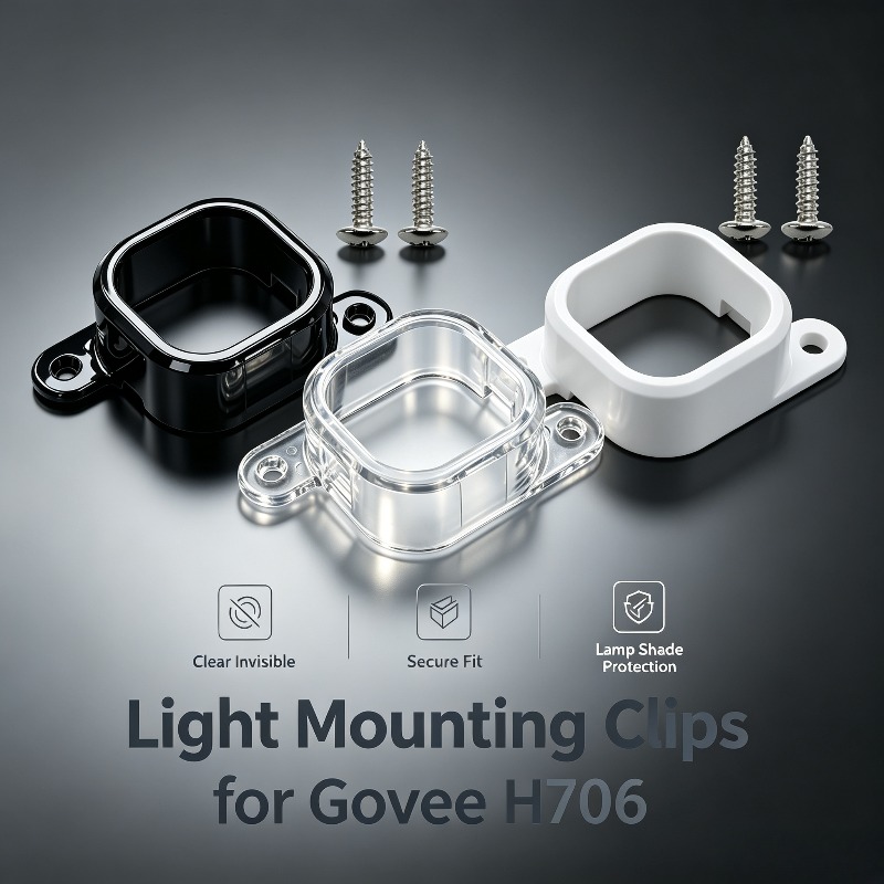 Outdoor Lighting Govee - 44/89/108 adet Işık Klipsi, Govee H706
