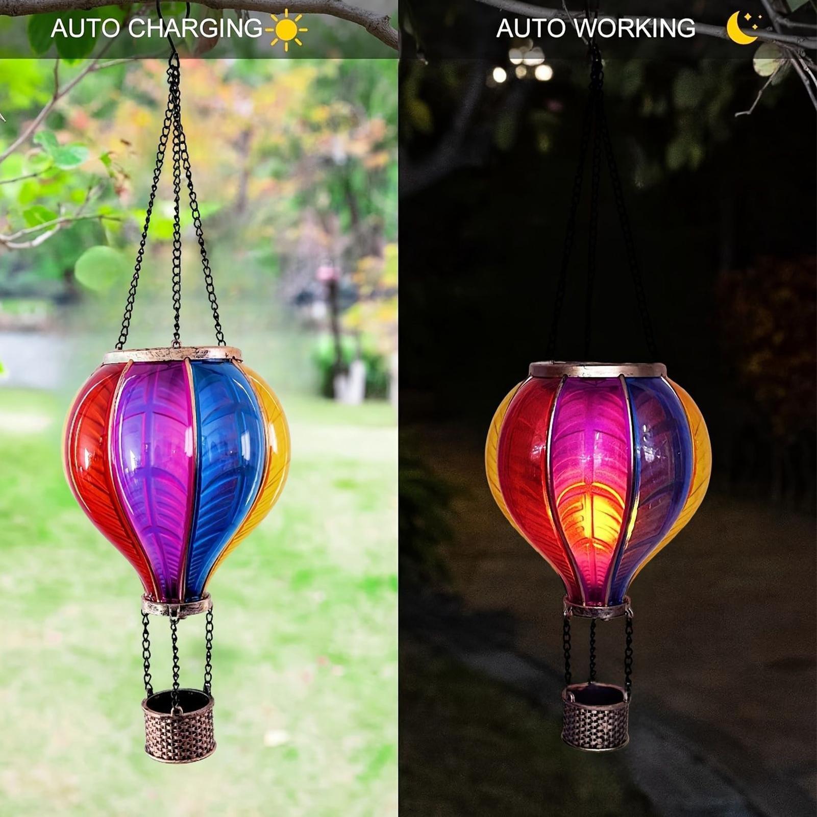 Halo Outdoor Lighting - Sıcak Hava Balonu Fenerleri Güneş Feneri