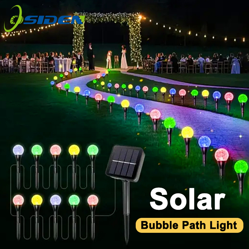 Halo Outdoor Lighting - 30 LED Güneş Enerjili Kabarcık Topu