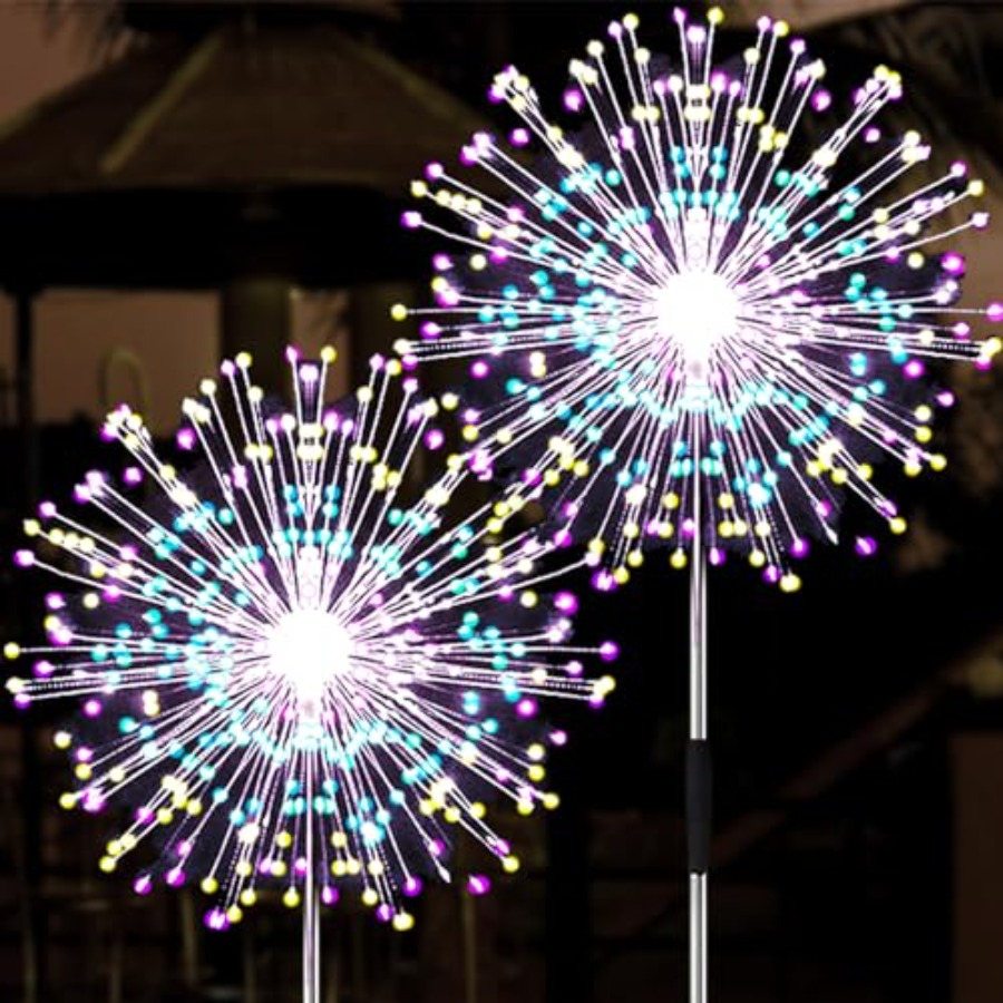 Outdoor Lighting Pathway - Güneş Enerjili Havai Fişek Işıkları, Aydınlatma