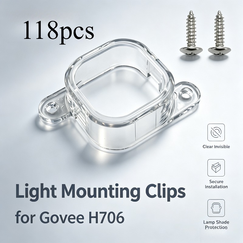 118 adet Şeffaf LED Işık Klips - Outdoor Lighting Govee incelemesi ve fiyatı