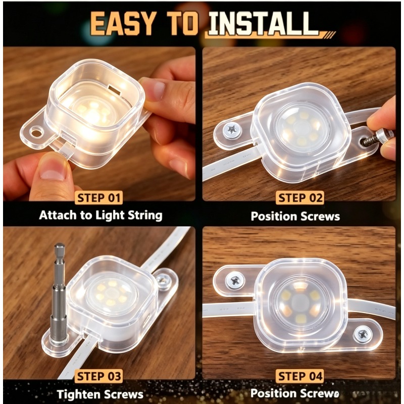 118 adet Şeffaf LED Işık Klips - Outdoor Lighting Govee incelemesi ve fiyatı