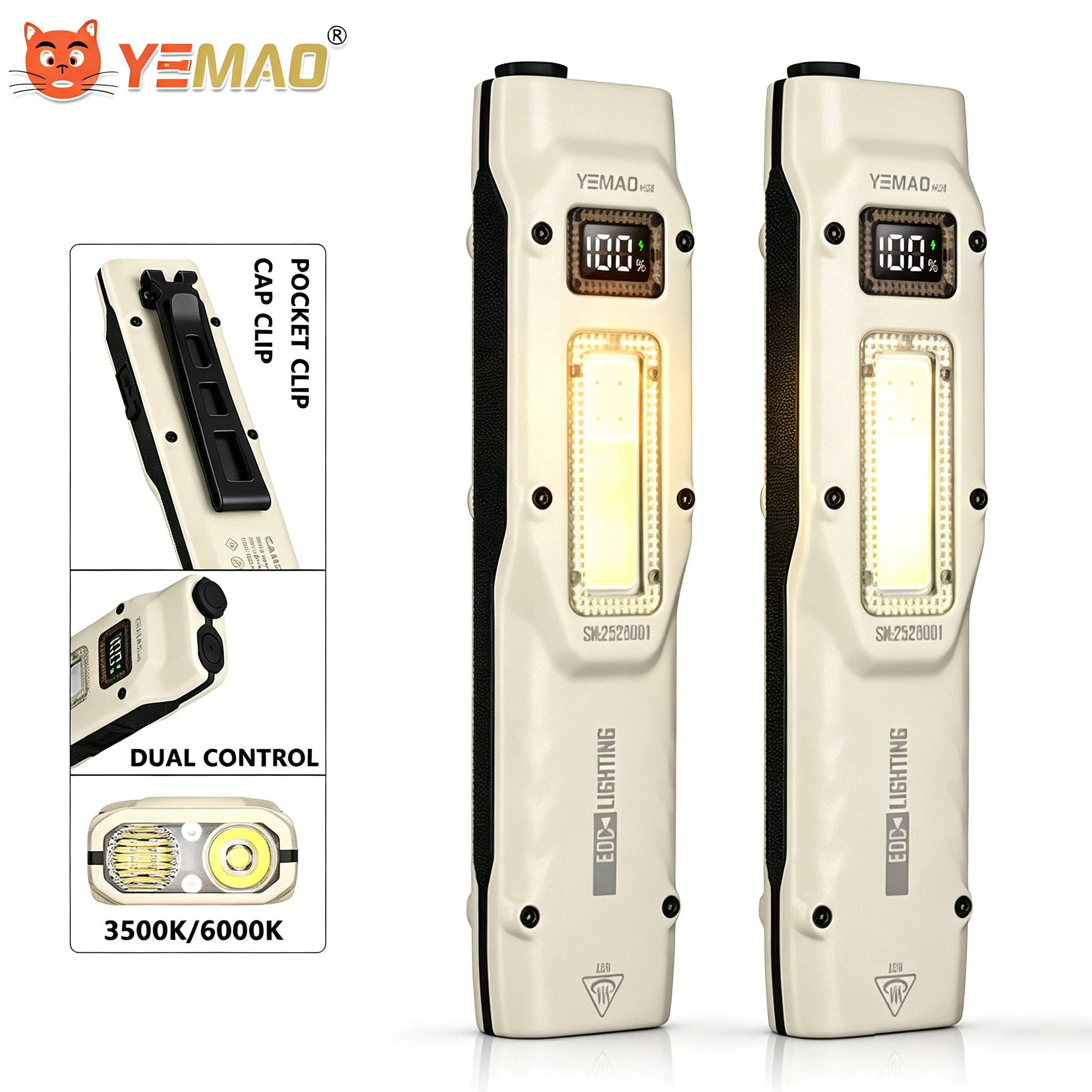 Taşınabilir 880LM YEMAO M28 Ul - Outdoor Lighting House incelemesi ve fiyatı