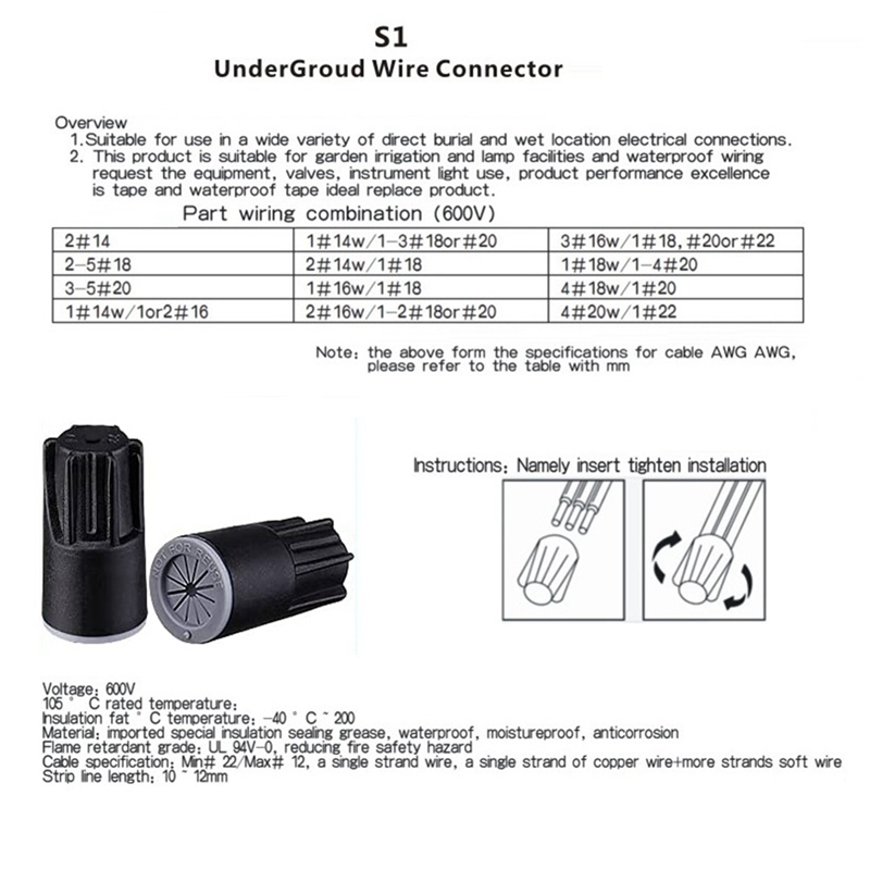 ABJA-Su Geçirmez Tel Konnektör - Outdoor Lighting Low Voltage incelemesi ve fiyatı