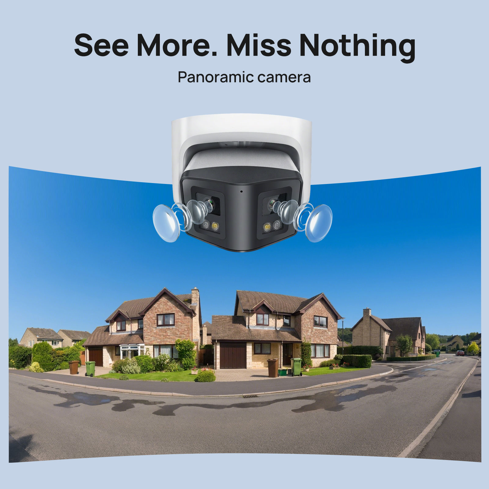 Vikylin 4MP Panoramik Akıllı Ç - Outdoor Lighting Mains Powered incelemesi ve fiyatı