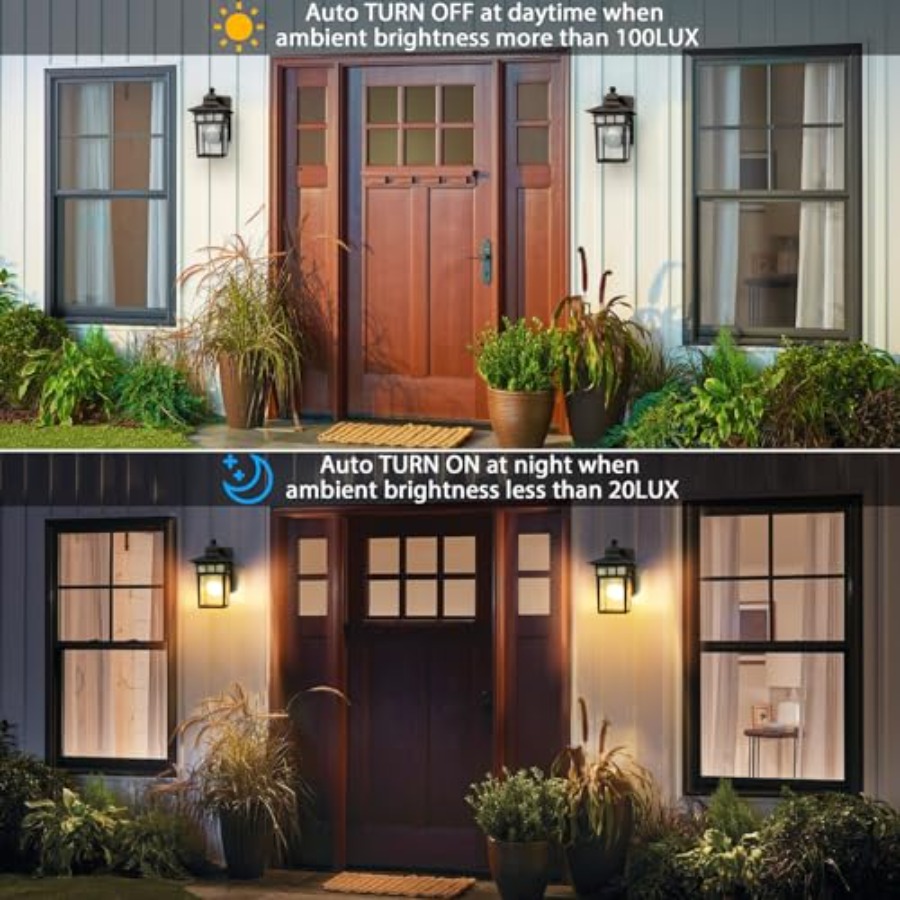 GFCI Prizli Dış Mekan Aydınlat - Outdoor Lighting Dusk To Dawn incelemesi ve fiyatı