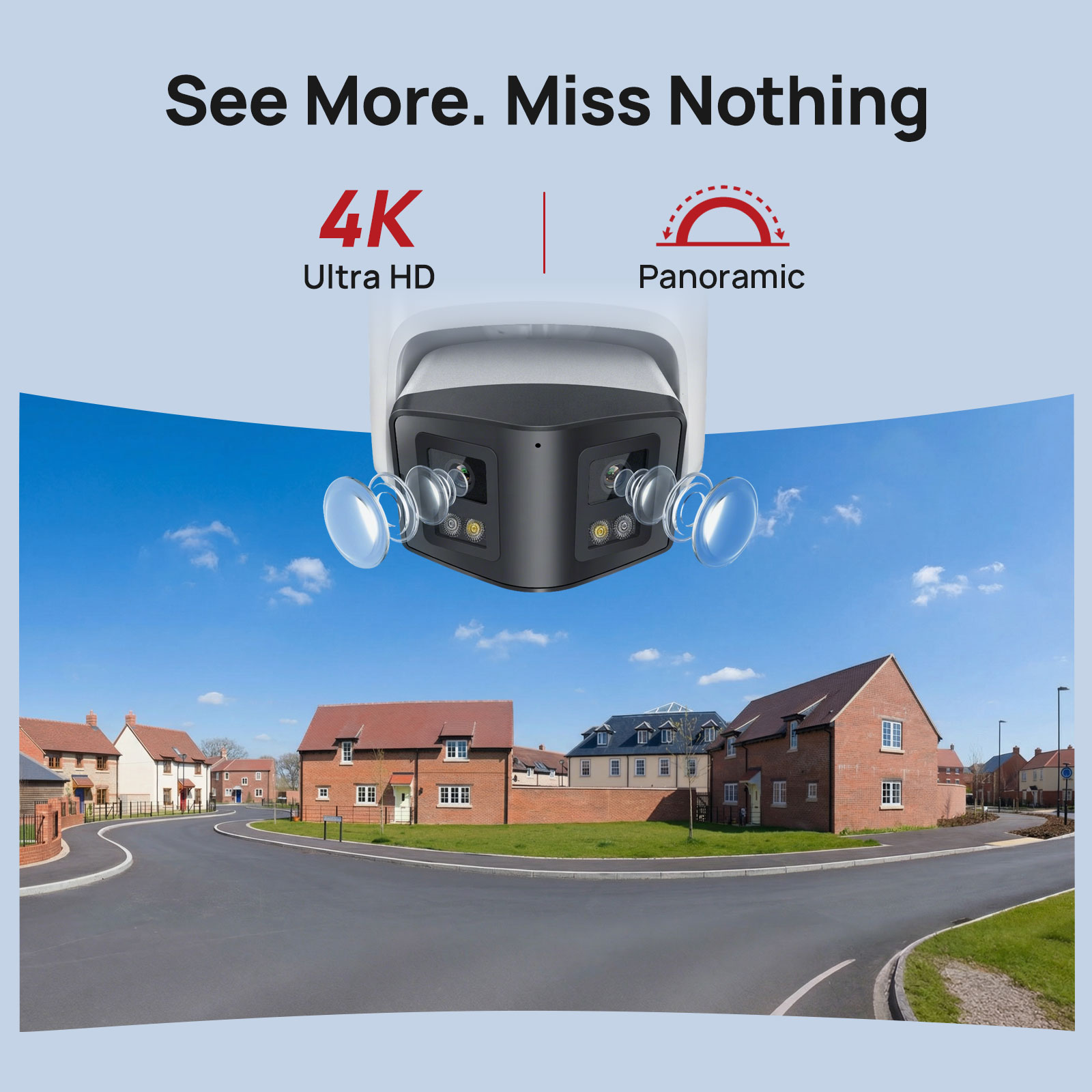 Vikylin 8MP Panoramik Akıllı Ç - Outdoor Lighting Mains Powered incelemesi ve fiyatı