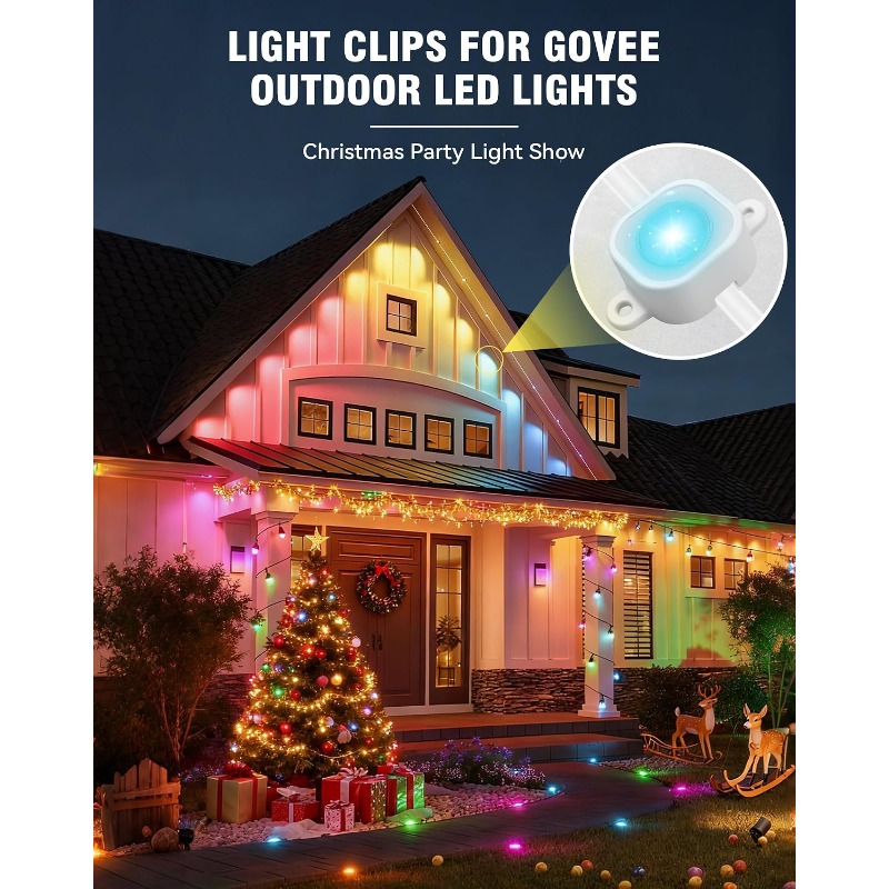 200 adet Dış Mekan Işık Klipsi - Outdoor Lighting Govee incelemesi ve fiyatı