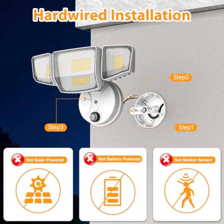 90W Gün Batımından Şafakına Dı - Outdoor Lighting Dusk To Dawn incelemesi ve fiyatı