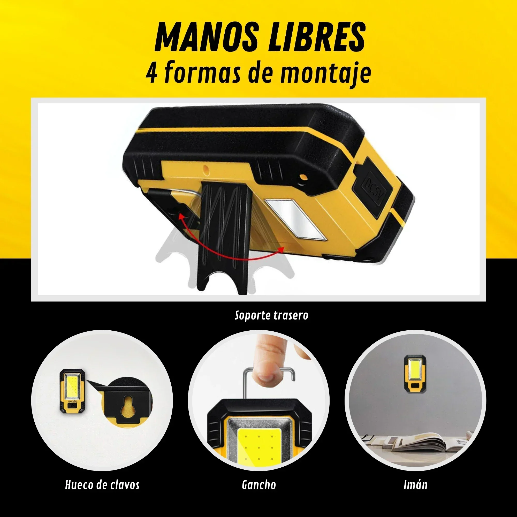 Şarj Edilebilir 4000mAh Çalışm - Outdoor Lighting House incelemesi ve fiyatı