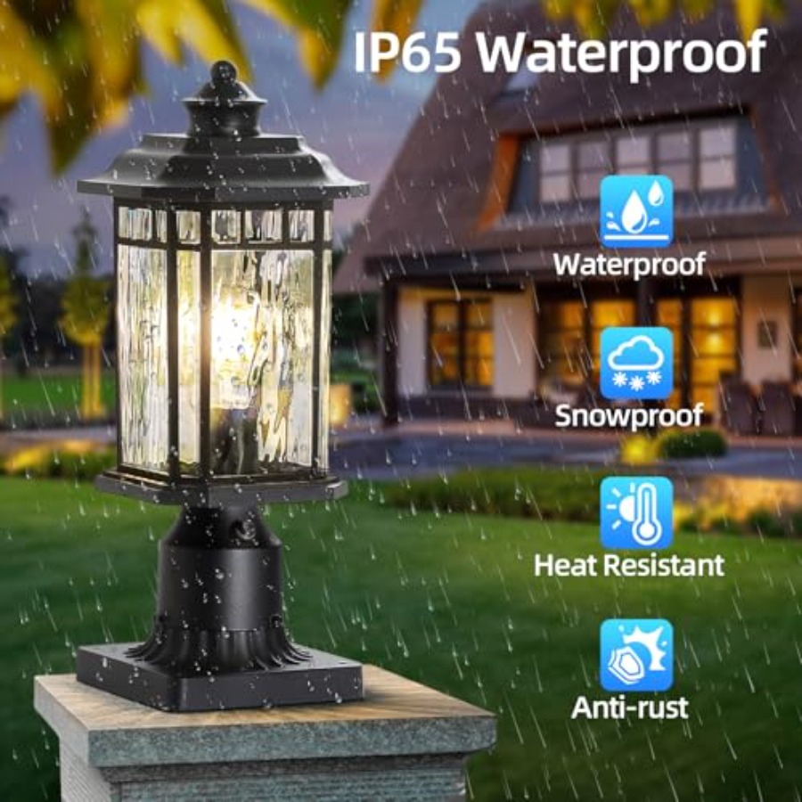 2'li Paket Dış Mekan Direk Lam - Outdoor Lighting Dusk To Dawn incelemesi ve fiyatı