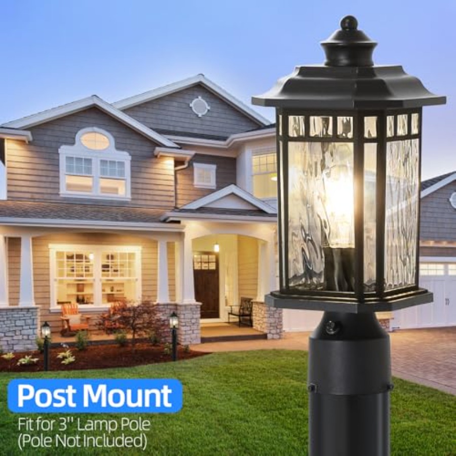 2'li Paket Dış Mekan Direk Lam - Outdoor Lighting Dusk To Dawn incelemesi ve fiyatı