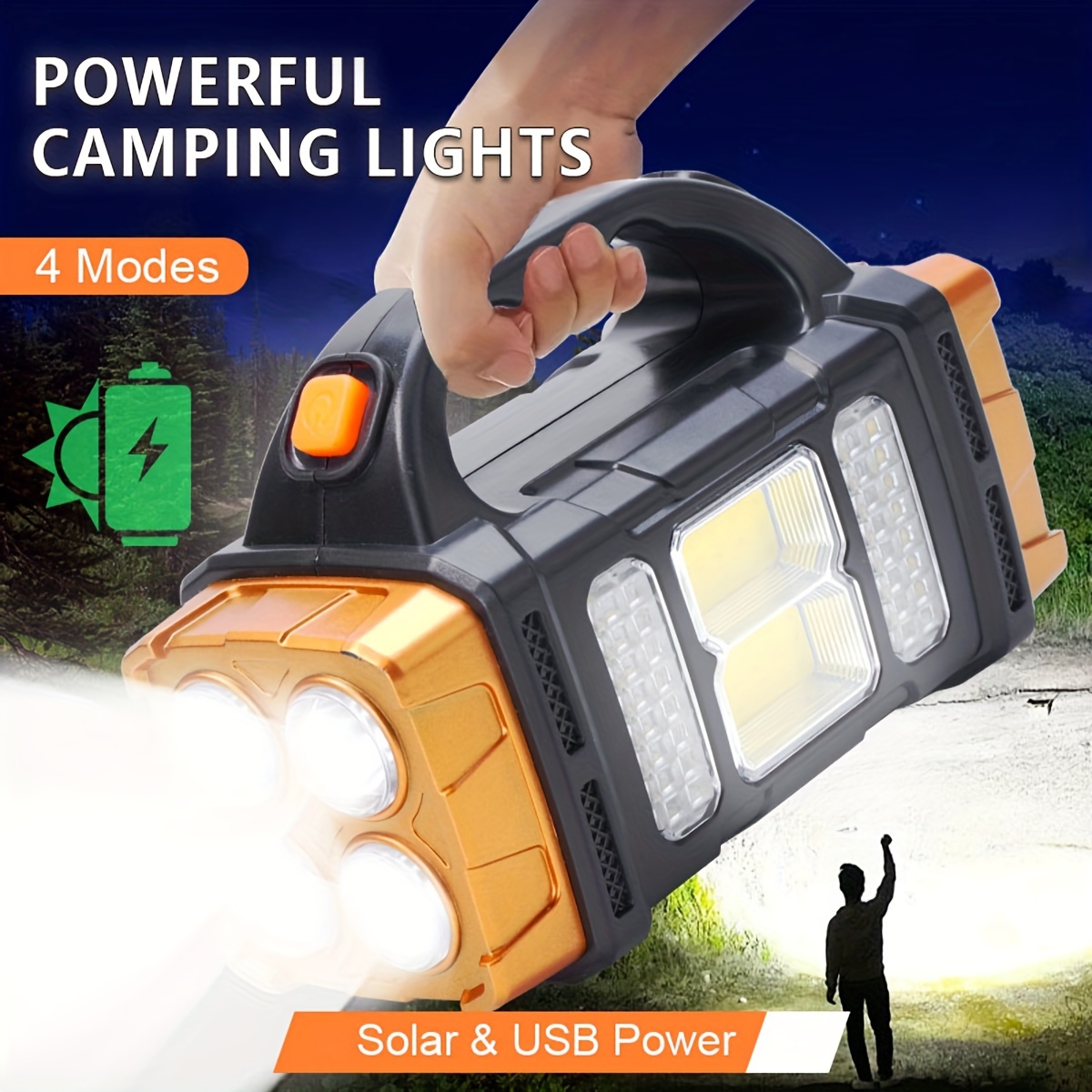 Yeni Yükseltilmiş Şarj Edilebi - Outdoor Lighting House incelemesi ve fiyatı