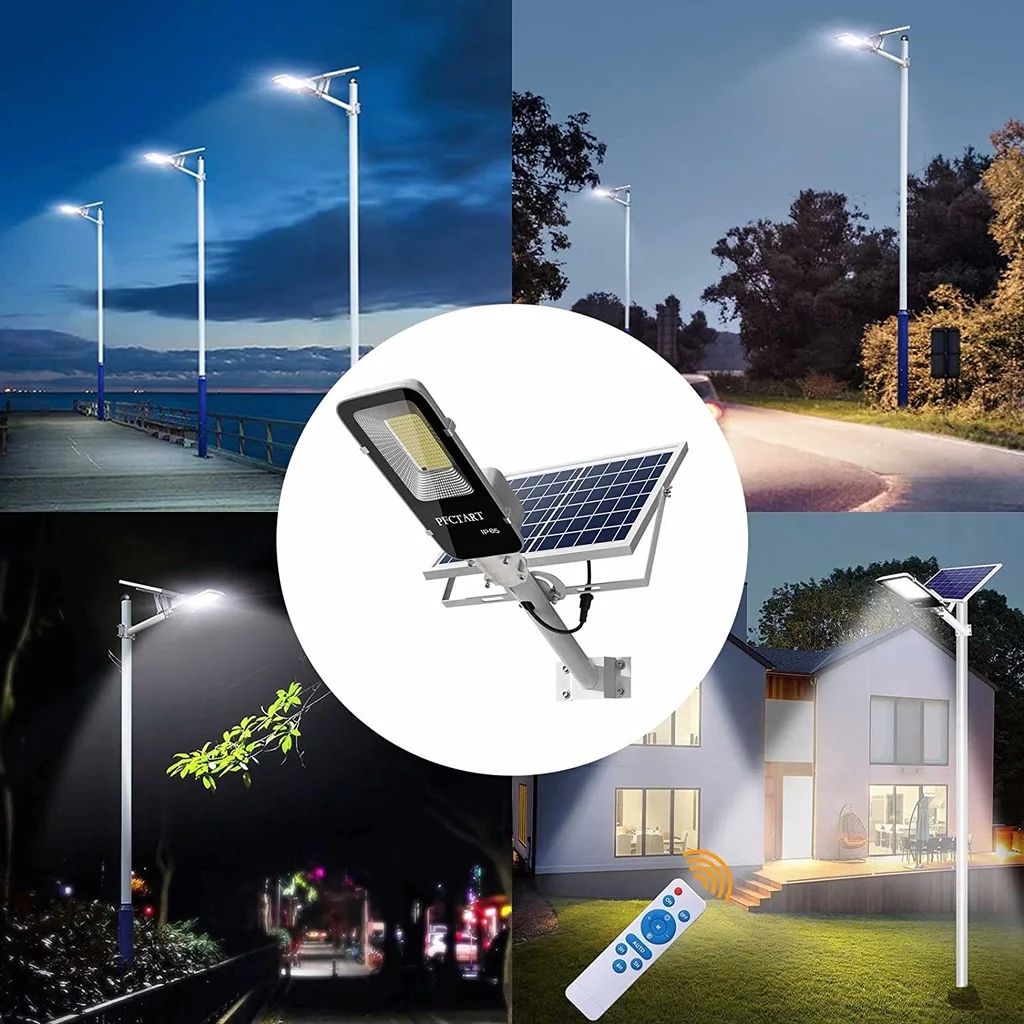 200W güçlü güneş ışığı açık gü - Outdoor Lighting Dusk To Dawn incelemesi ve fiyatı