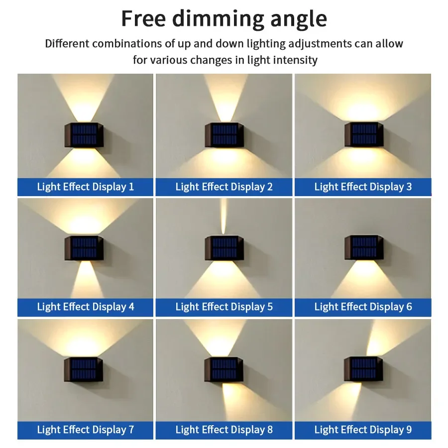Açık Güneş Çit Işık LED Duvar  - Outdoor Lighting Dusk To Dawn incelemesi ve fiyatı
