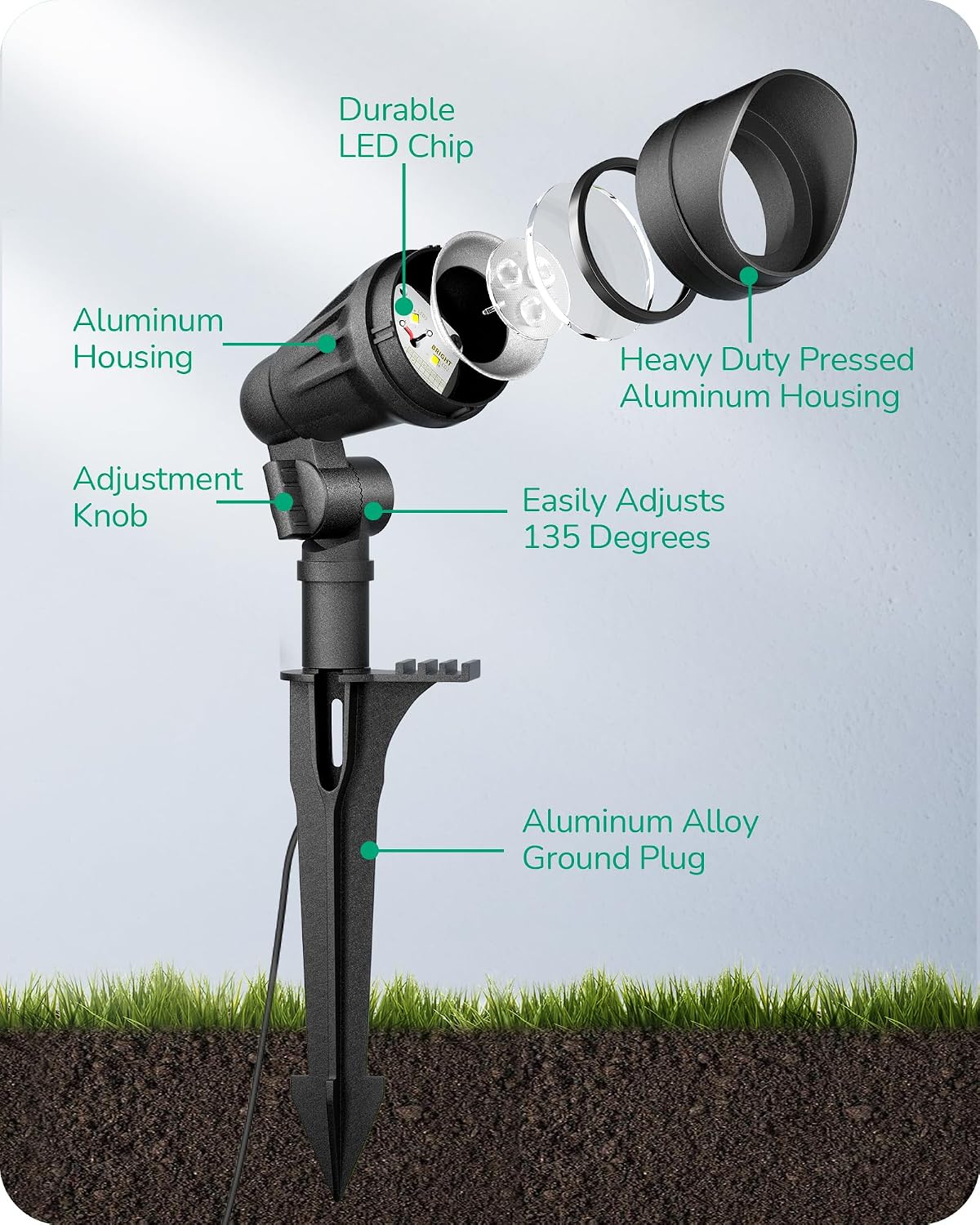 Düşük Voltajlı Spot Işık Alümi - Outdoor Lighting Low Voltage incelemesi ve fiyatı