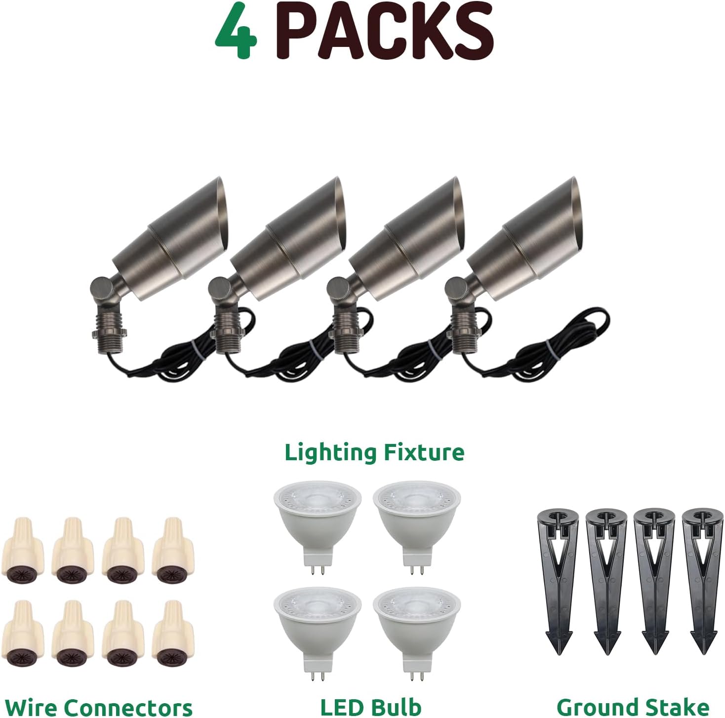 Masif Pirinç Peyzaj LED Spot I - Outdoor Lighting Low Voltage incelemesi ve fiyatı