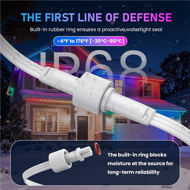 AA81-2X Y-Konektör Ayırıcı, Go - Outdoor Lighting Govee incelemesi ve fiyatı