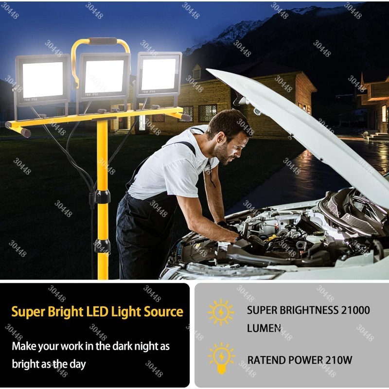 Led çalışma lambası, taşınabil - Outdoor Lighting Mains Powered incelemesi ve fiyatı