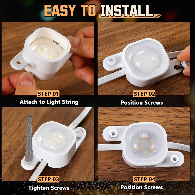 52/88/138 adet LED Işık Klipsi - Outdoor Lighting Govee incelemesi ve fiyatı