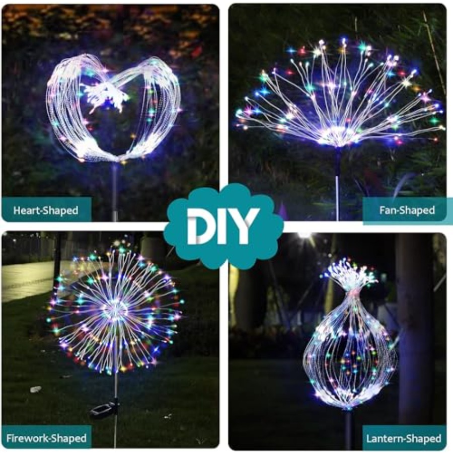 Güneş Enerjili Havai Fişek Işı - Outdoor Lighting Pathway incelemesi ve fiyatı