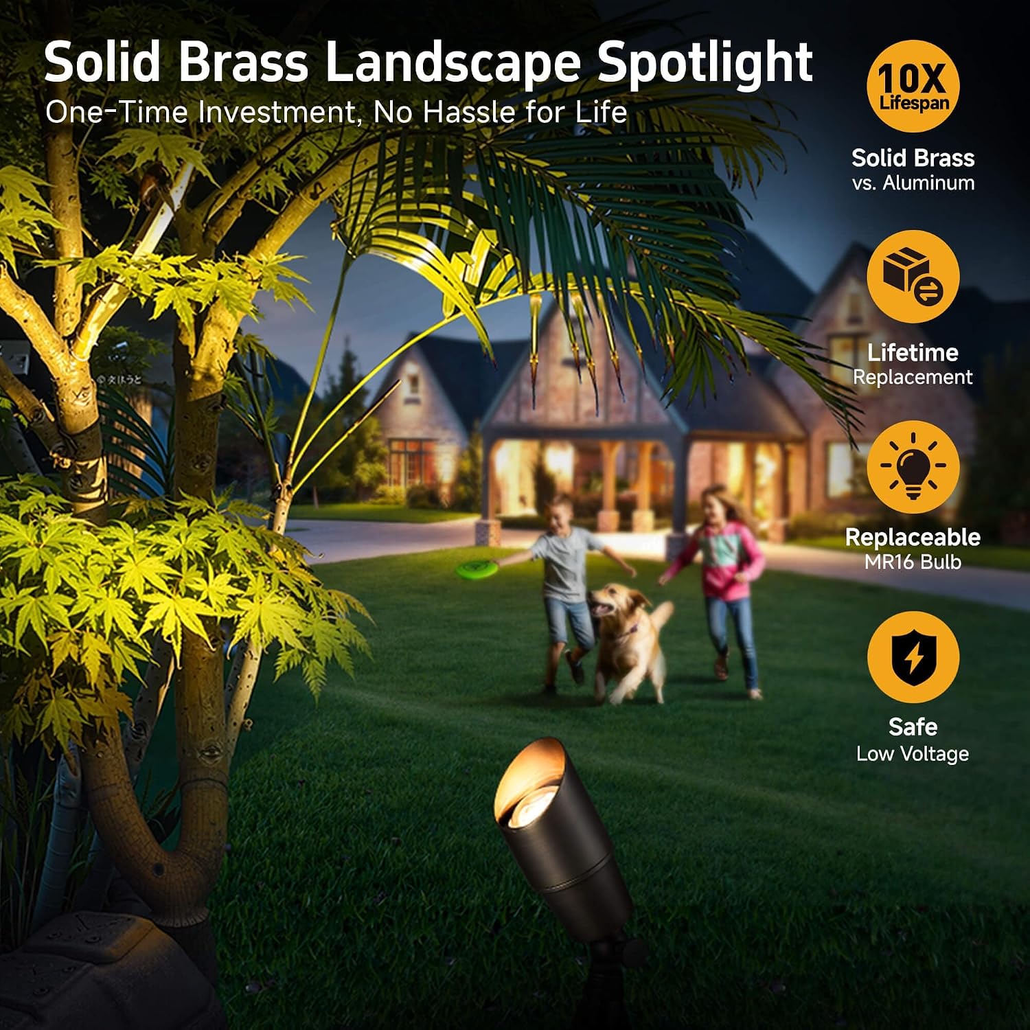 Pirinç Peyzaj Aydınlatması Dış - Outdoor Lighting Low Voltage incelemesi ve fiyatı